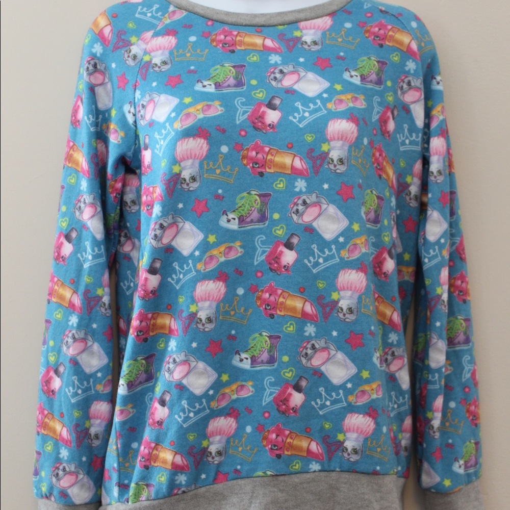 Shopkins Sweatshirt Girls XL